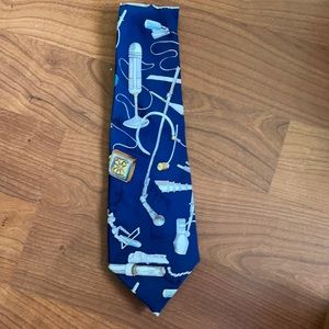 Nicole Miller 1994 Microphone Vintage Tie